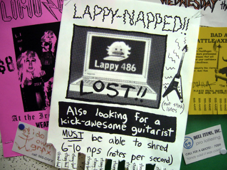 The Bulletin Board.  Location: Unknown