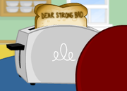 "Wait a minute, have I not always checked my email on kitchen appliances?!"