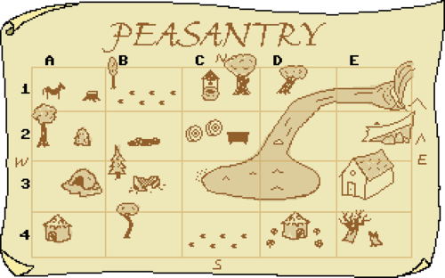 Map of Peasantry
