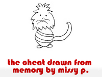 the cheat drawn from memory by missy p.