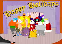 "Happy Holidays from all of us to all of you!"