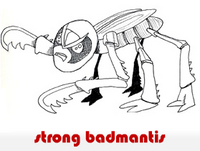 strong badmantis