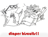 diaper biscuits!!